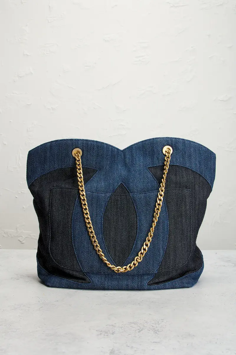 Chanel Chanel Two Tone Shopping Tote Bag | Thumbnail 3