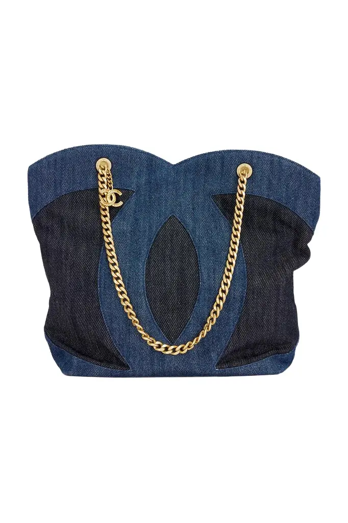 Chanel Chanel Two Tone Shopping Tote Bag
