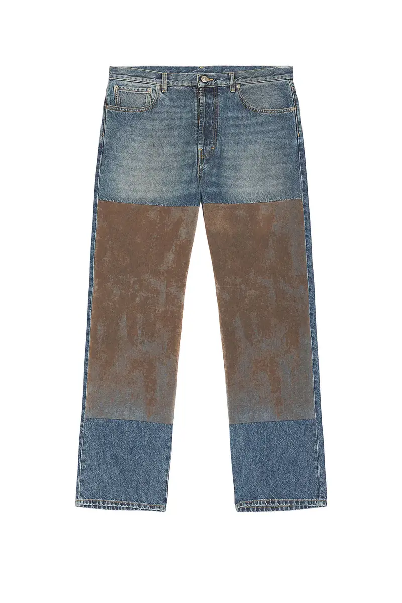 Maison Margiela Flocked Patch Denim Trousers | Thumbnail 5 Maison Margiela Flocked Patch Denim Trousers | Thumbnail 5