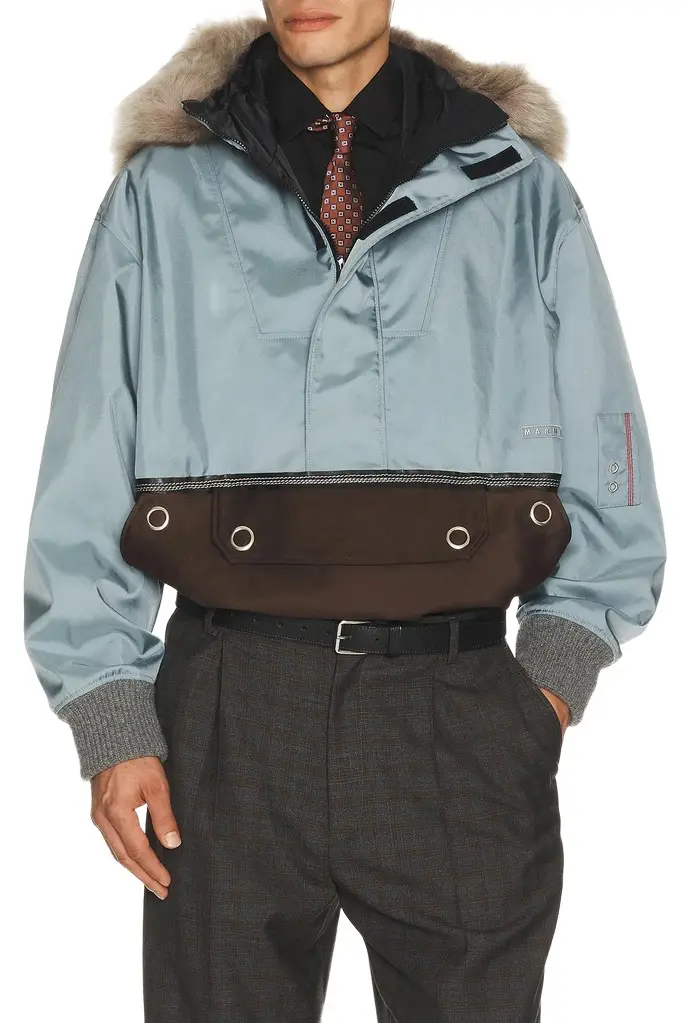Marni High Stand Collar Jacket