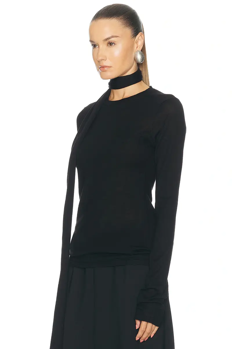SRG Frieda Merino Long Sleeve With Scarf | Thumbnail 3 SRG Frieda Merino Long Sleeve With Scarf | Thumbnail 3