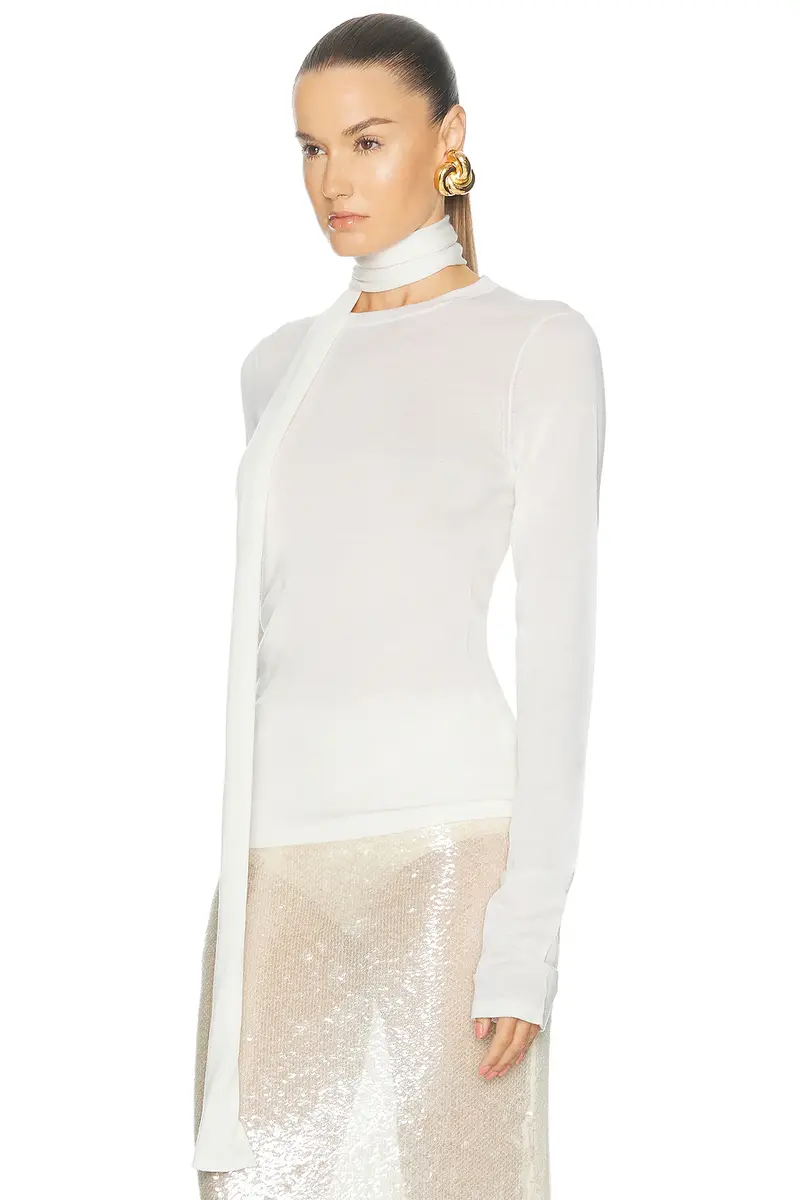 SRG Frieda Merino Long Sleeve With Scarf | Thumbnail 3 SRG Frieda Merino Long Sleeve With Scarf | Thumbnail 3