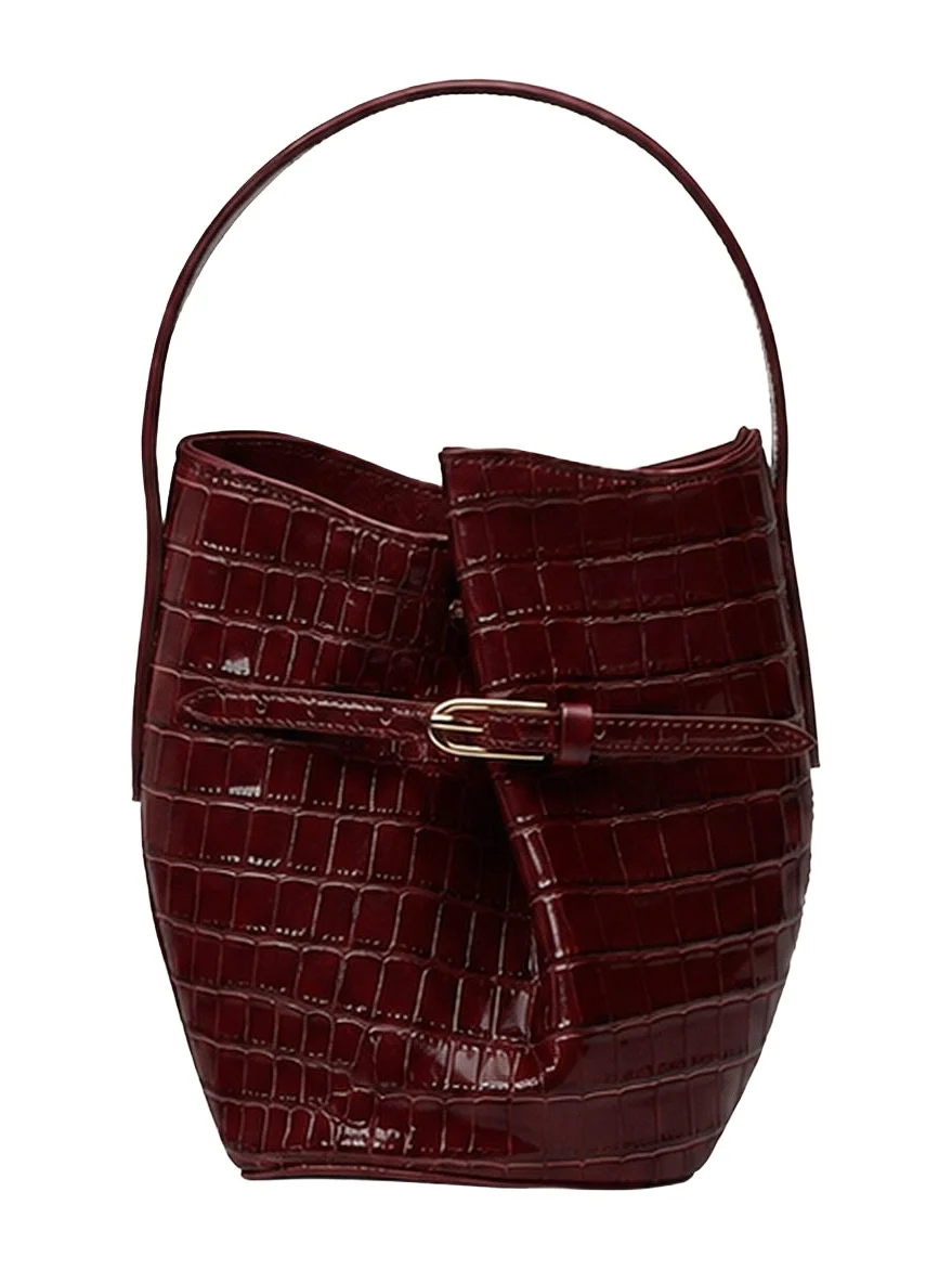 Liffner Belted Micro Bucket Bag