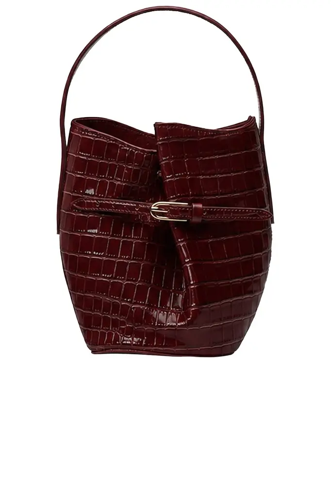 Liffner Belted Micro Bucket Bag