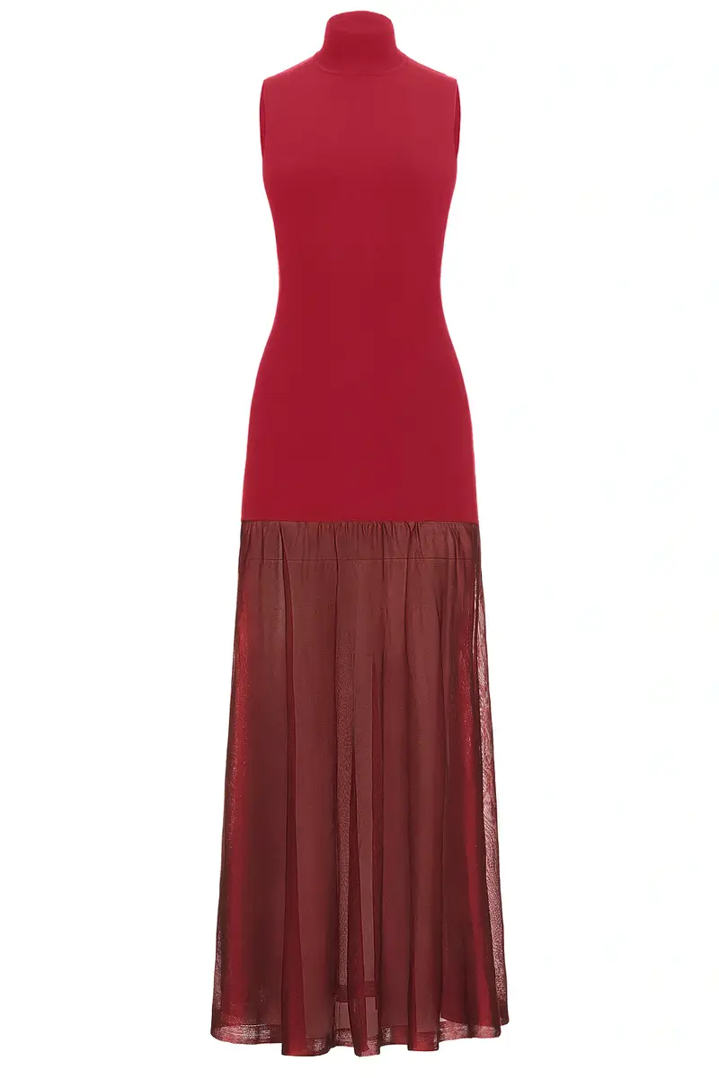 SRG Kera Mock Neck Knit Gown | Thumbnail 5 SRG Kera Mock Neck Knit Gown | Thumbnail 5