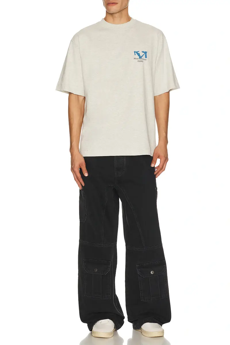 Off-White Blue Half Arrow Skate Short Sleeve Tee | Thumbnail 3 Off-White Blue Half Arrow Skate Short Sleeve Tee | Thumbnail 3
