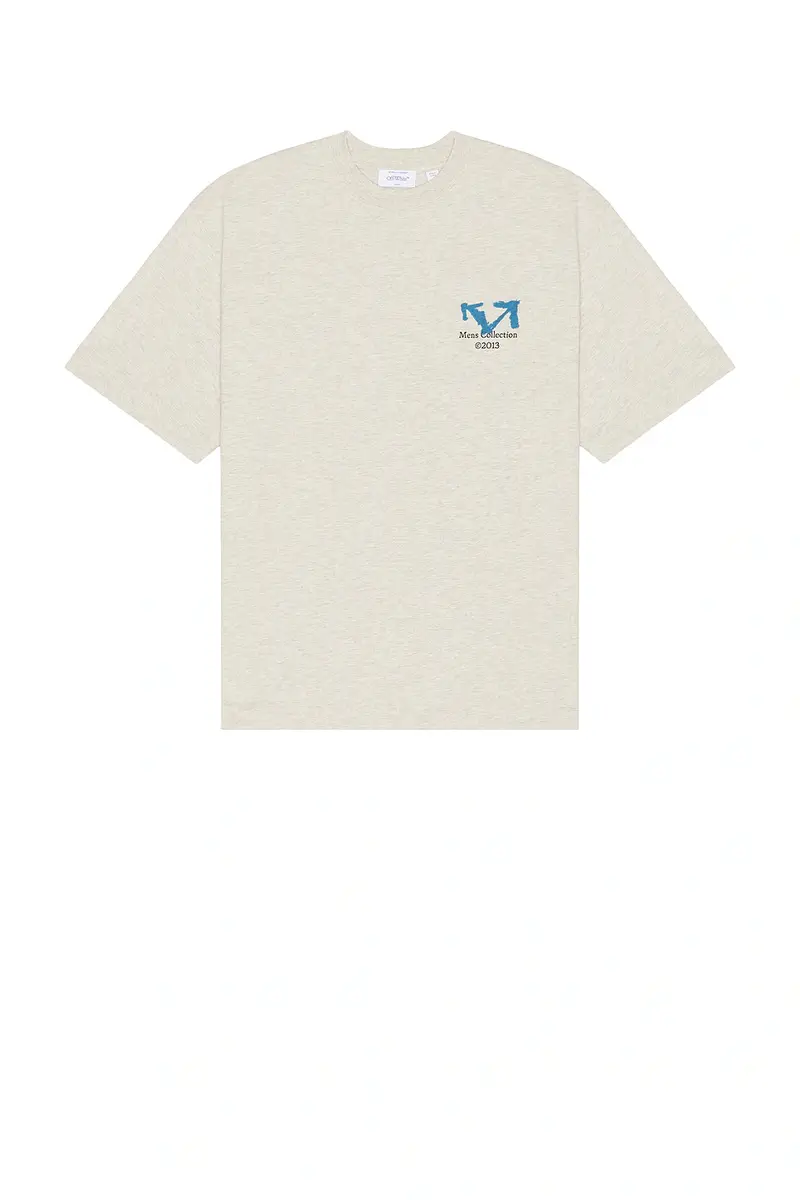 Off-White Blue Half Arrow Skate Short Sleeve Tee | Thumbnail 4 Off-White Blue Half Arrow Skate Short Sleeve Tee | Thumbnail 4