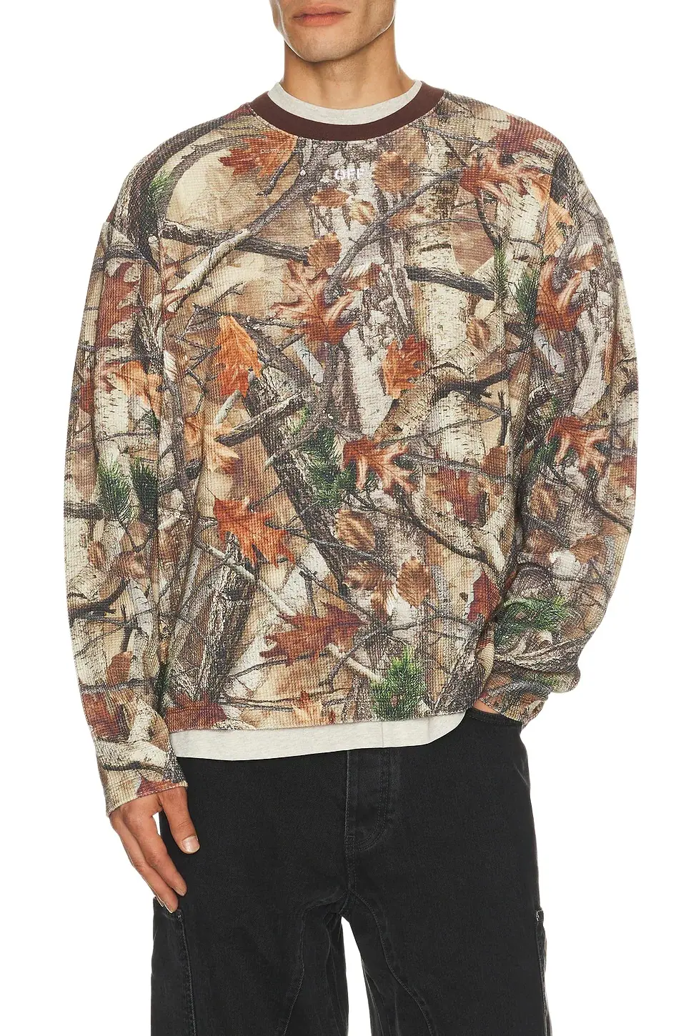 Camo Waffle Skate Long Sleeve Tee Camo Waffle Skate Long Sleeve Tee
