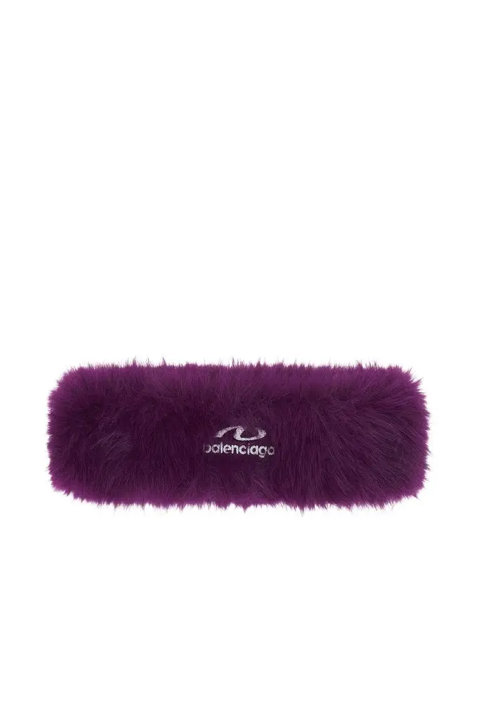 Balenciaga Faux Fur Headband