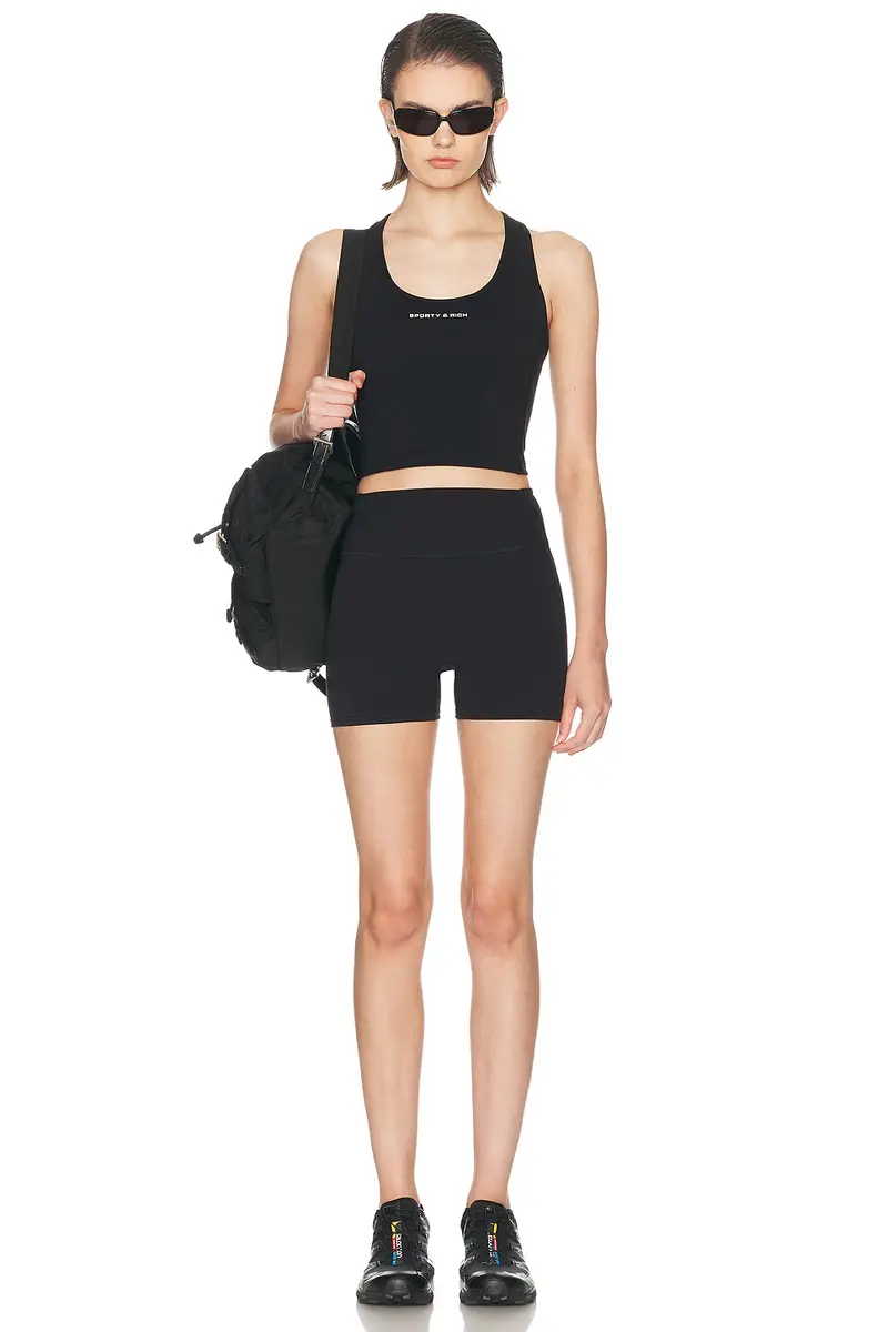 Sporty & Rich Bold Logo Sports Tank Top | Thumbnail 4 Sporty & Rich Bold Logo Sports Tank Top | Thumbnail 4