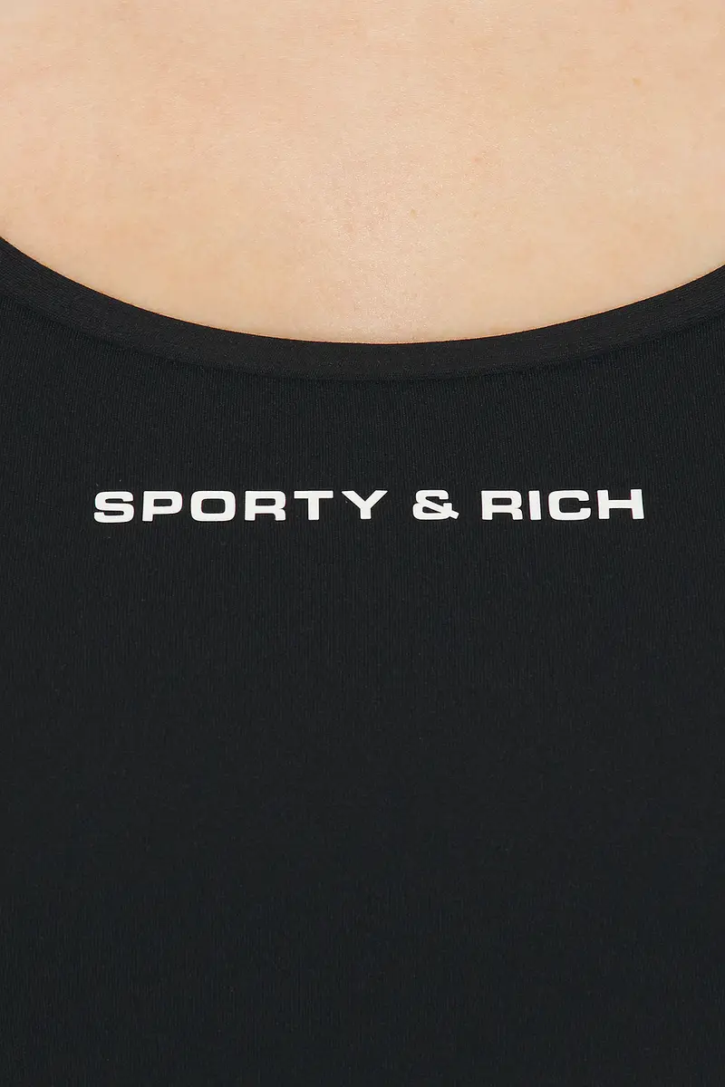 Sporty & Rich Bold Logo Sports Tank Top | Thumbnail 5 Sporty & Rich Bold Logo Sports Tank Top | Thumbnail 5