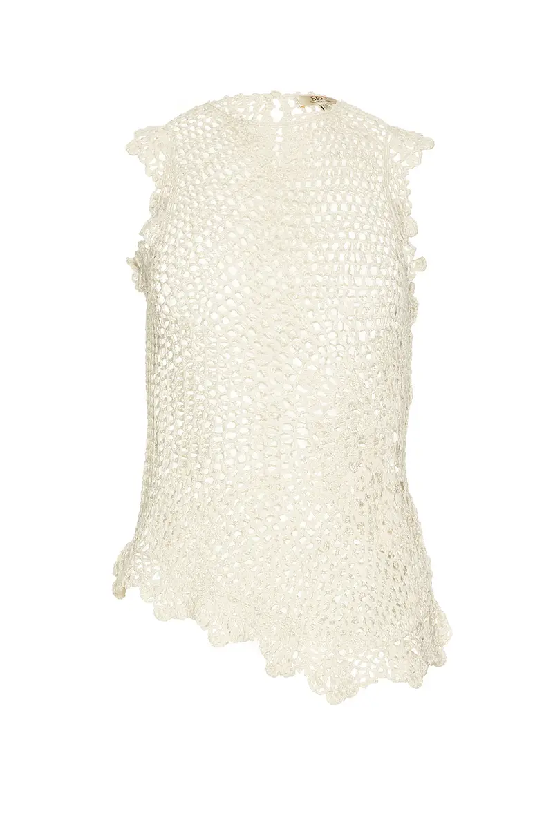 SRG Camdin Hand Crochet Asymmetric Top | Thumbnail 6 SRG Camdin Hand Crochet Asymmetric Top | Thumbnail 6