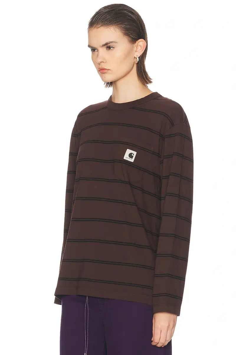 Carhartt WIP Long Sleeve Cardona Pocket T-Shirt | Thumbnail 2 Carhartt WIP Long Sleeve Cardona Pocket T-Shirt | Thumbnail 2