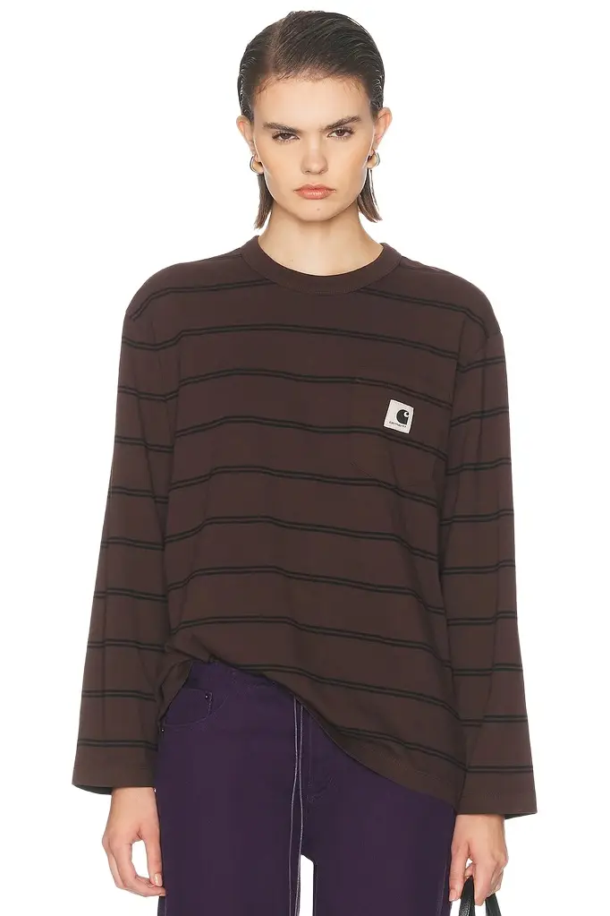 Long Sleeve Cardona Pocket T-Shirt