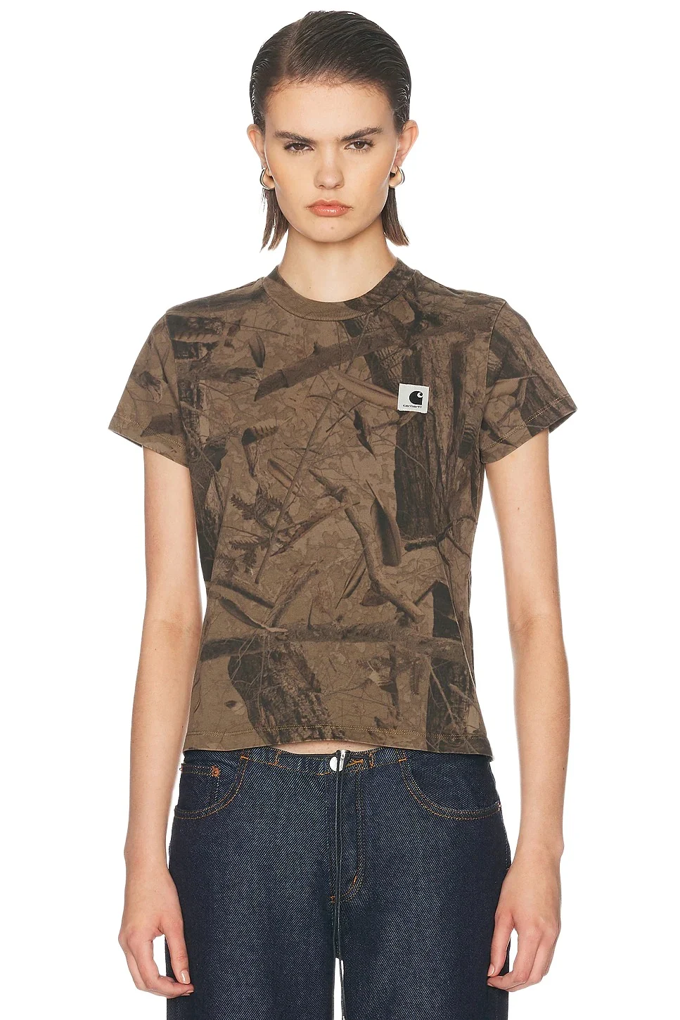 Short Sleeve Feather Tree T-Shirt