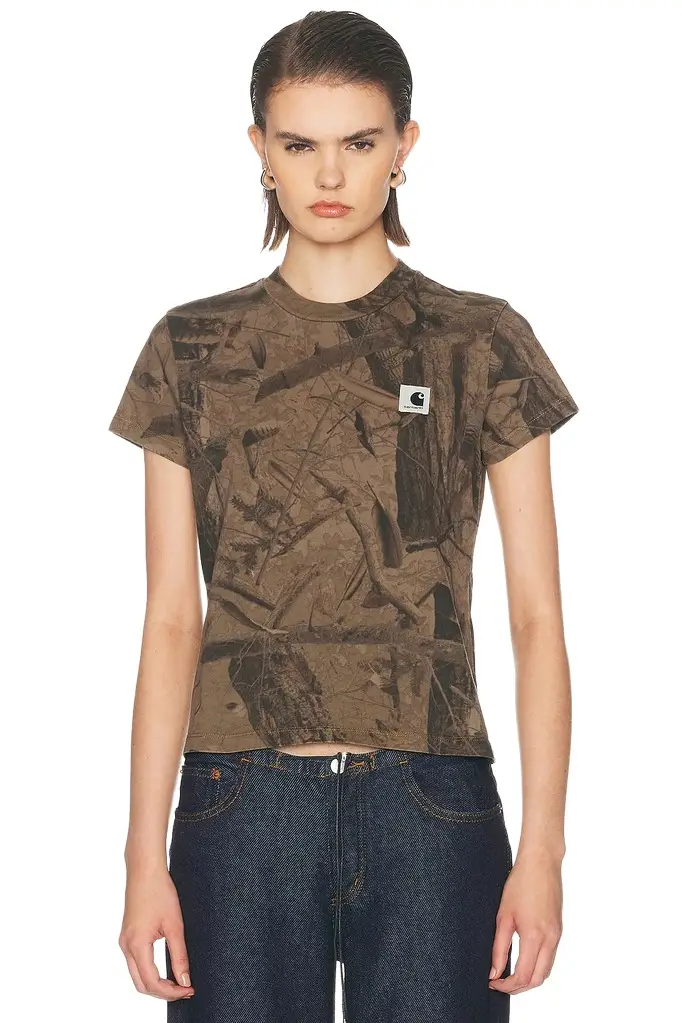 Short Sleeve Feather Tree T-Shirt Short Sleeve Feather Tree T-Shirt