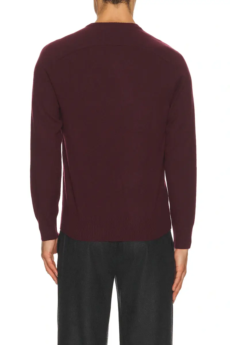 Soft Goat Relaxed Fit Raglan Crewneck Sweater | Thumbnail 2