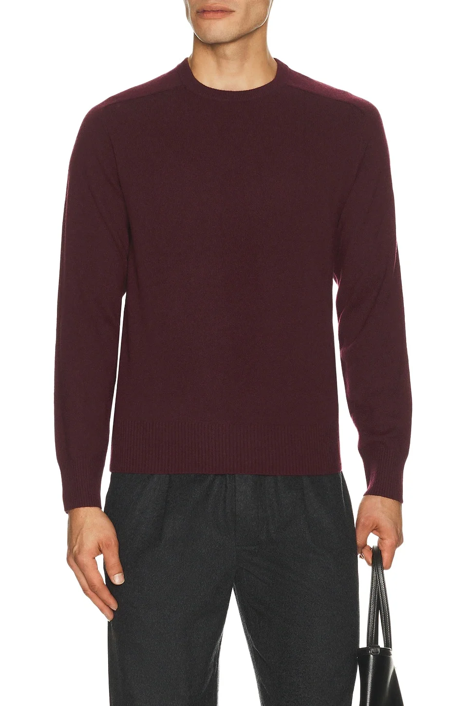 Soft Goat Relaxed Fit Raglan Crewneck Sweater