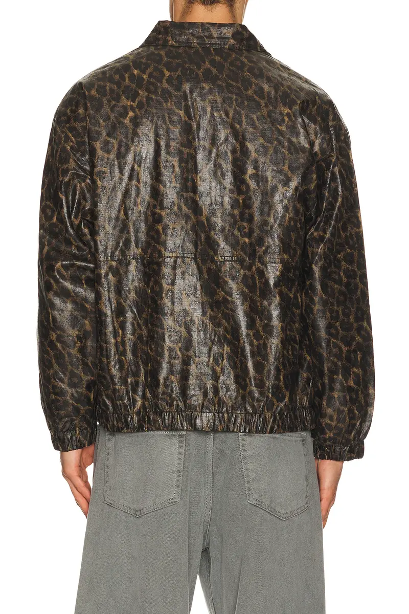 Pleasures Leopard Waxed Jacket | Thumbnail 2 Pleasures Leopard Waxed Jacket | Thumbnail 2