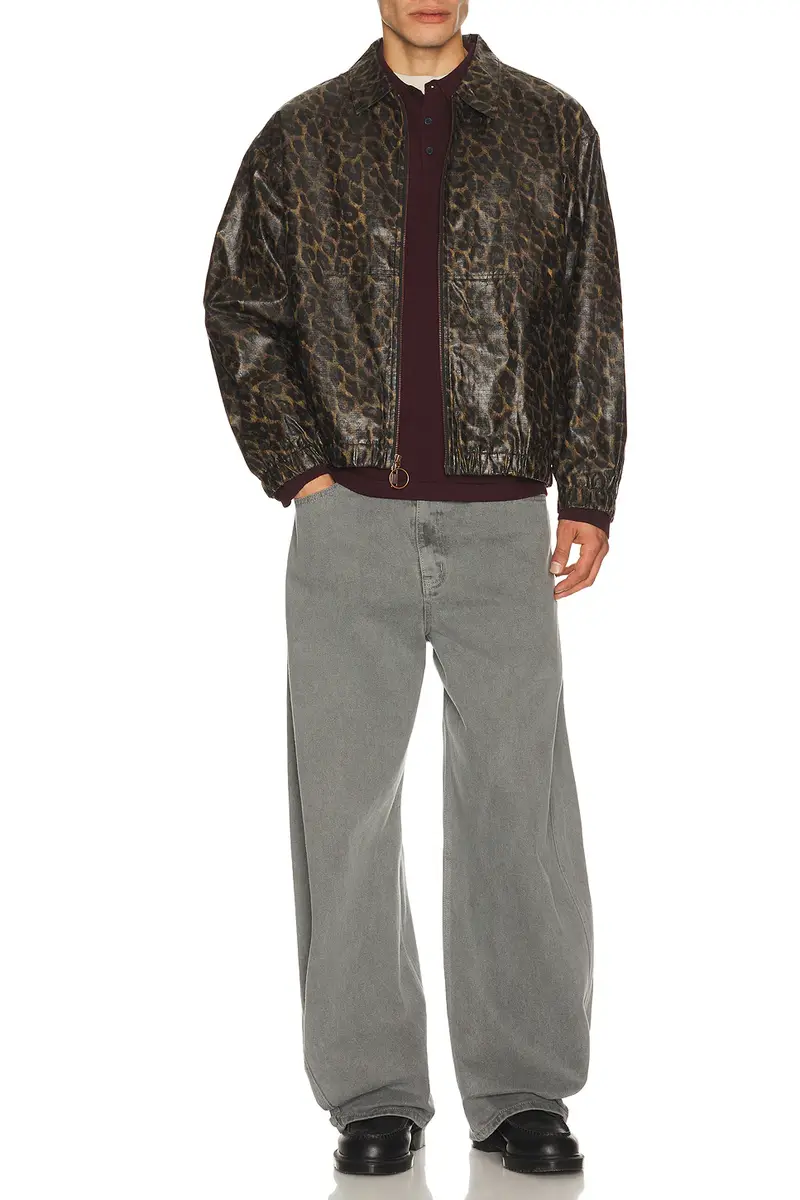 Pleasures Leopard Waxed Jacket | Thumbnail 3 Pleasures Leopard Waxed Jacket | Thumbnail 3