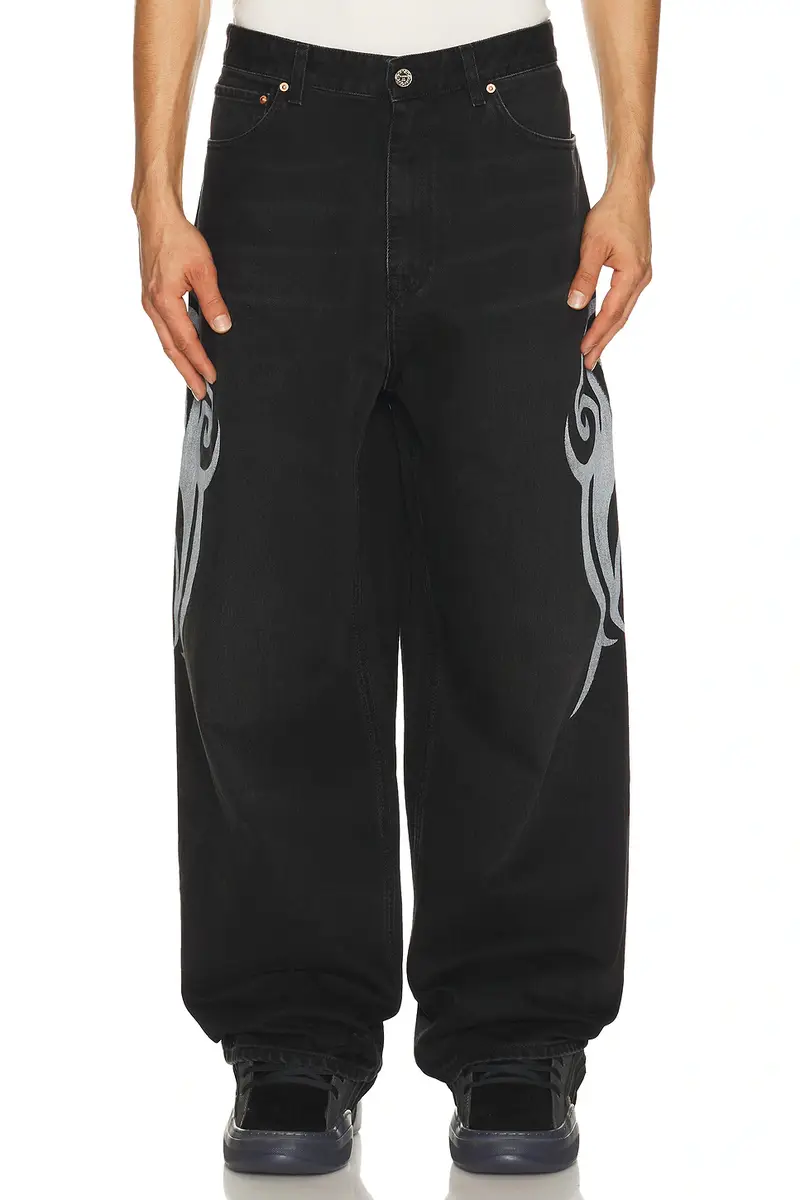 Vetements Graffiti Tribal Baggy Jeans | Thumbnail 2