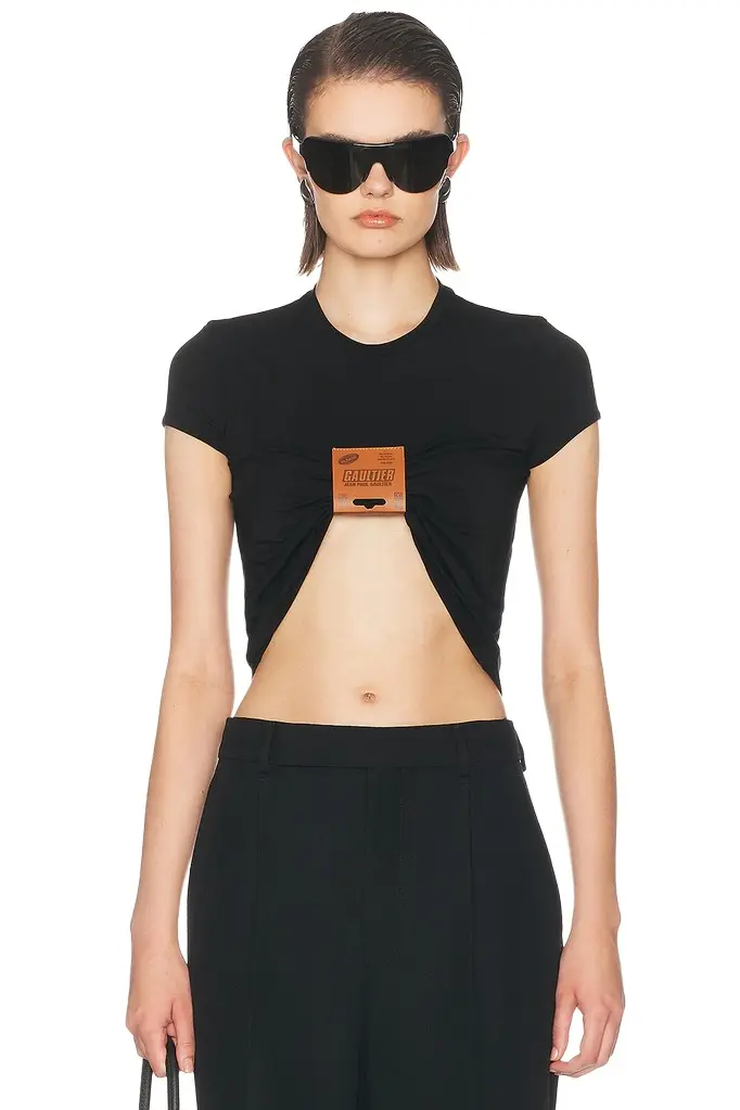Stretch Viscose Jersey Baby Tee