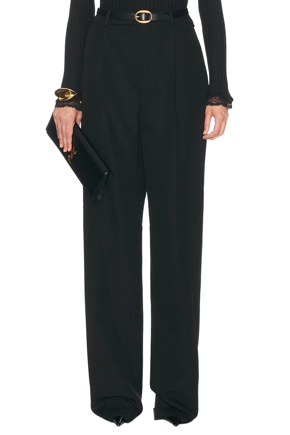 Saint Laurent Straight Leg Pant