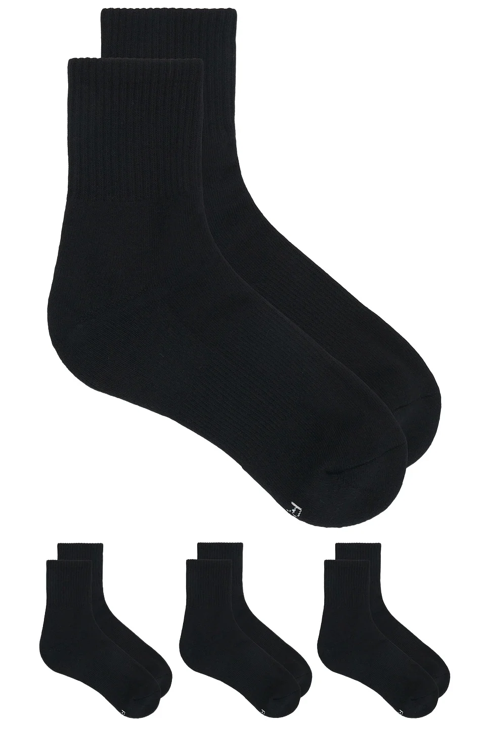 Skims Everyday Quarter Crew Sock 3-Pack