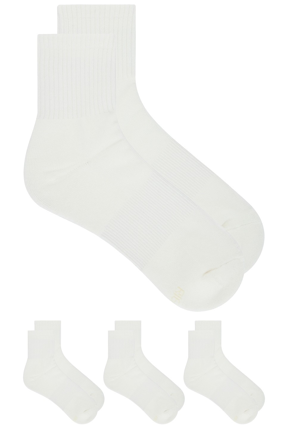 Skims Everyday Quarter Crew Sock 3-Pack