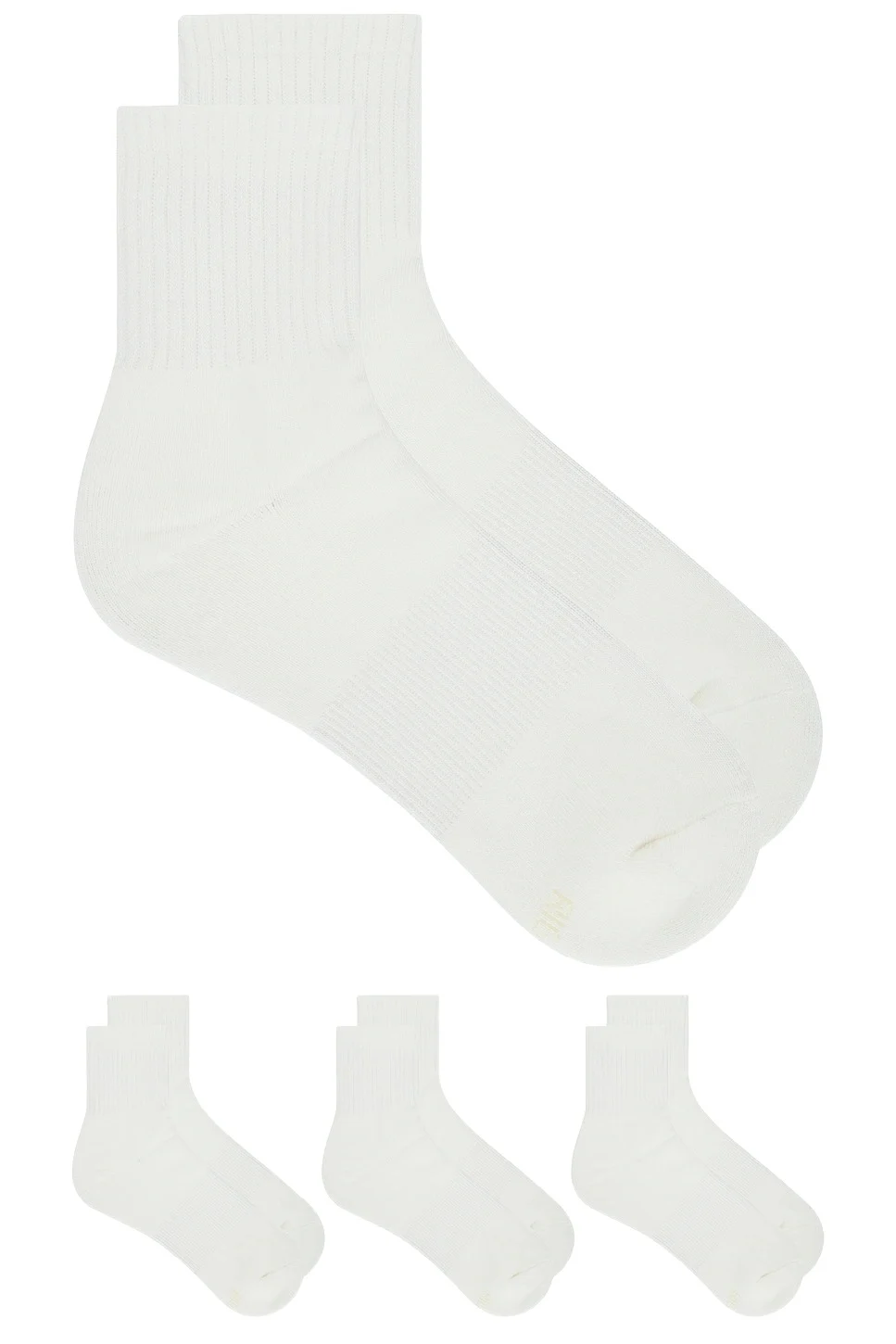 Skims Everyday Quarter Crew Sock 3-Pack