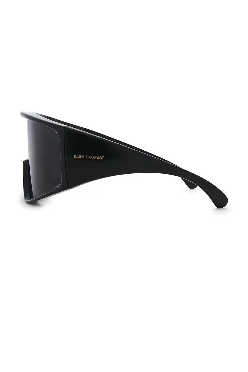 Saint Laurent Lettering Logo Shield Sunglasses | Thumbnail 3 Saint Laurent Lettering Logo Shield Sunglasses | Thumbnail 3