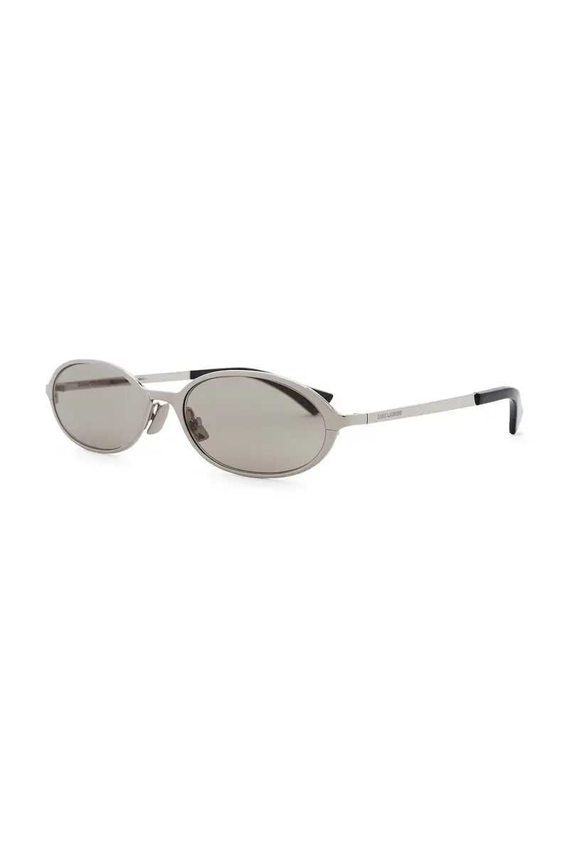 Saint Laurent Metal Oval Sunglasses | Thumbnail 2 Saint Laurent Metal Oval Sunglasses | Thumbnail 2