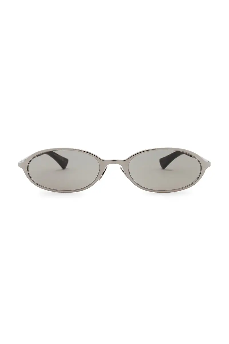 Saint Laurent Metal Oval Sunglasses