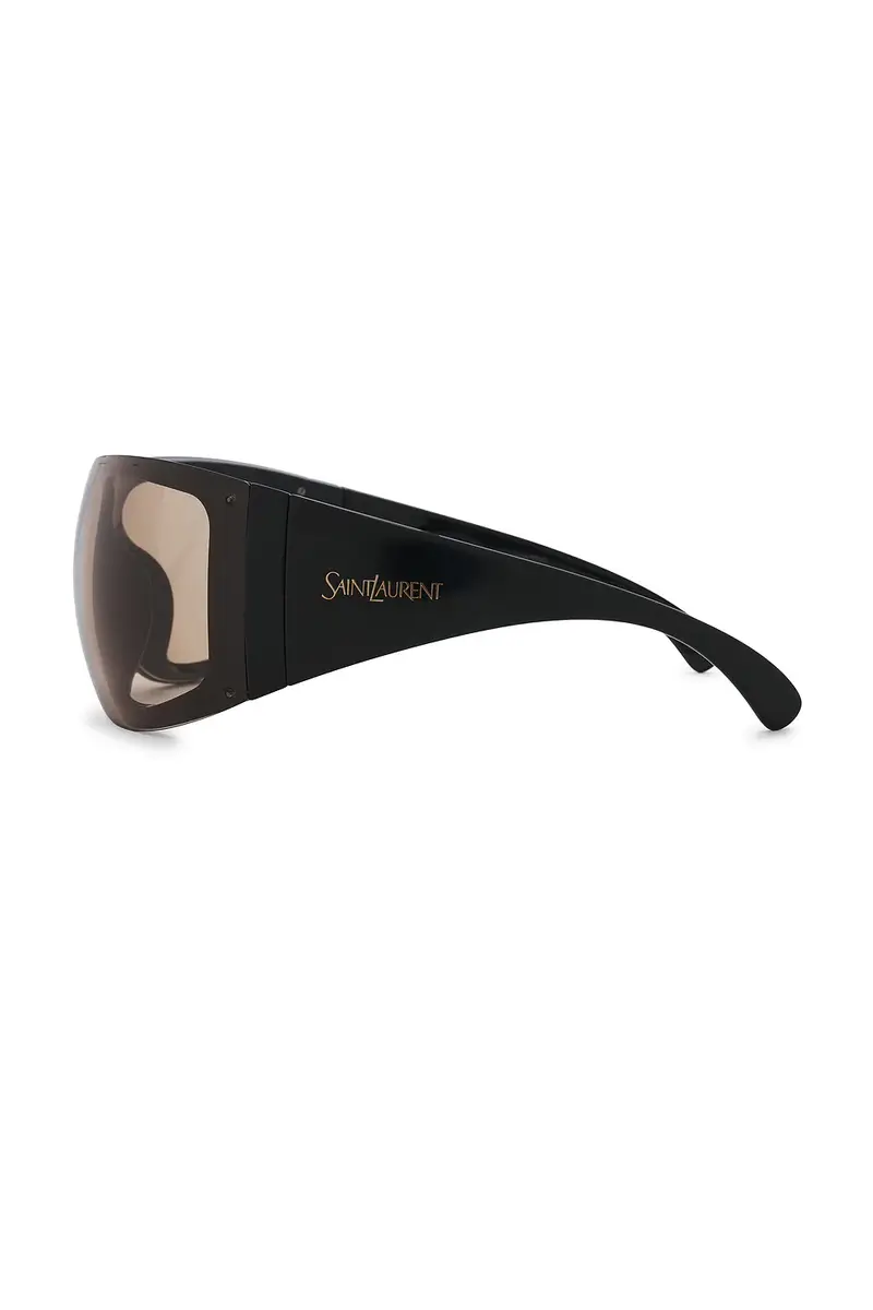 Saint Laurent Vintage Logo Shield Sunglasses | Thumbnail 3 Saint Laurent Vintage Logo Shield Sunglasses | Thumbnail 3