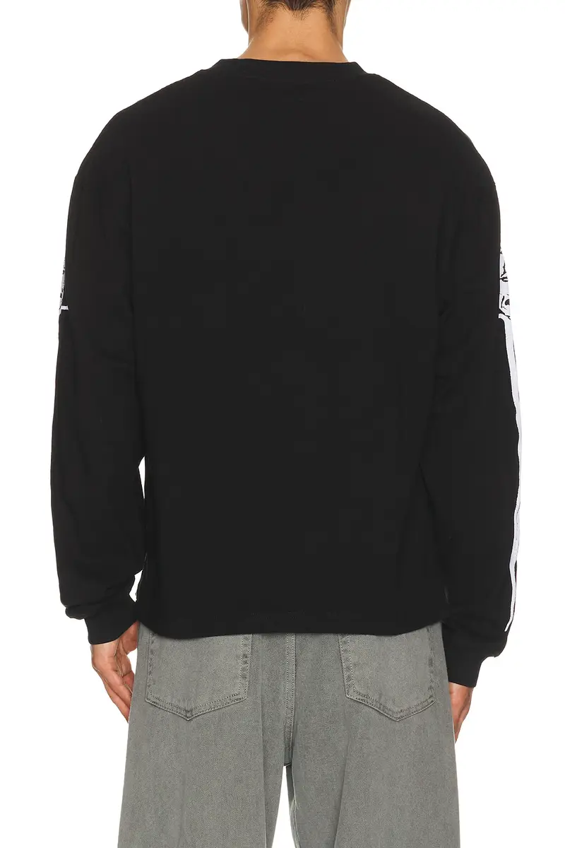 Pleasures Luster Heavyweight Long Sleeve Tee | Thumbnail 3 Pleasures Luster Heavyweight Long Sleeve Tee | Thumbnail 3