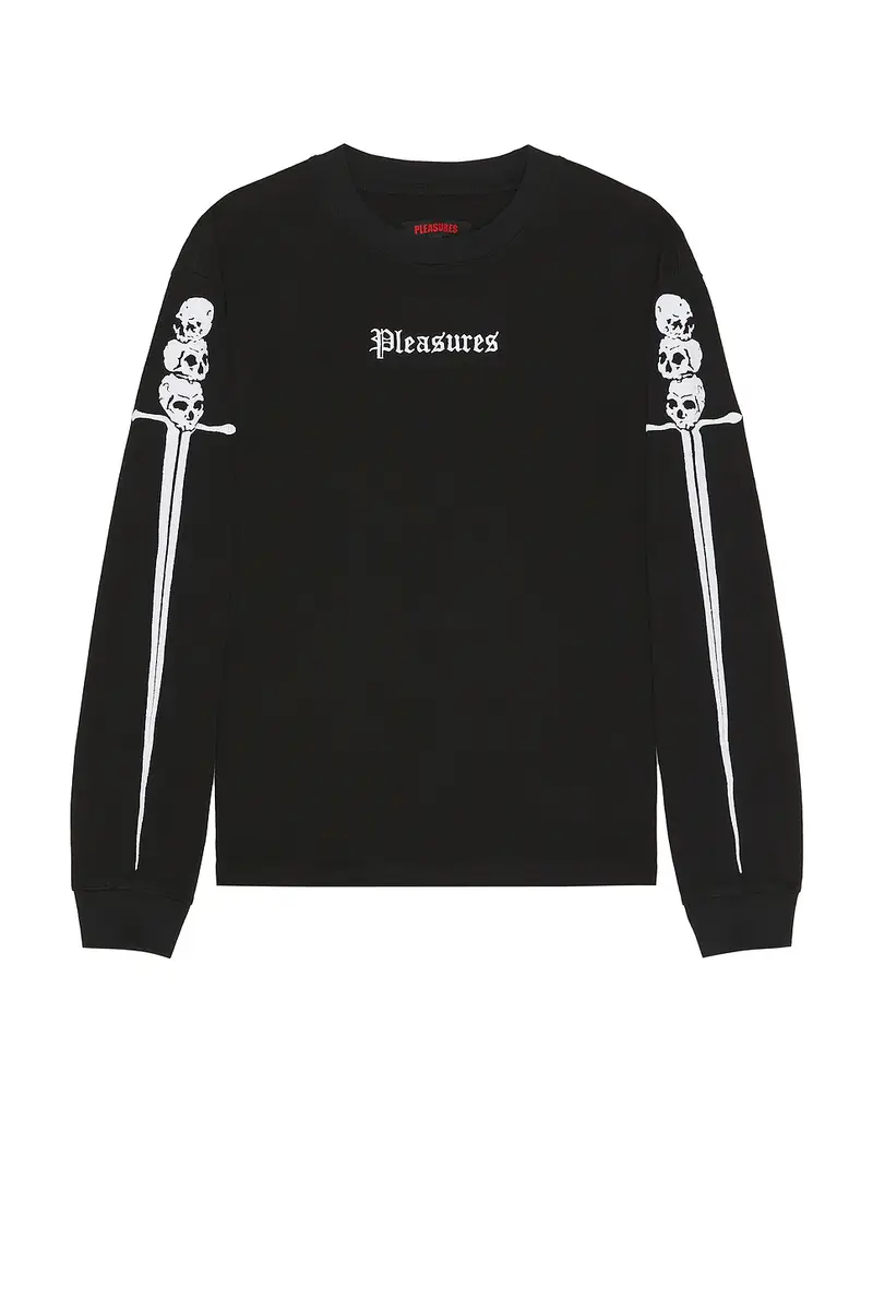 Pleasures Luster Heavyweight Long Sleeve Tee | Thumbnail 5 Pleasures Luster Heavyweight Long Sleeve Tee | Thumbnail 5