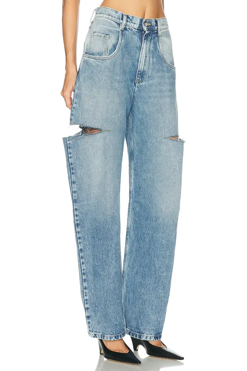 Maison Margiela Cut Out Barrel Leg | Thumbnail 2