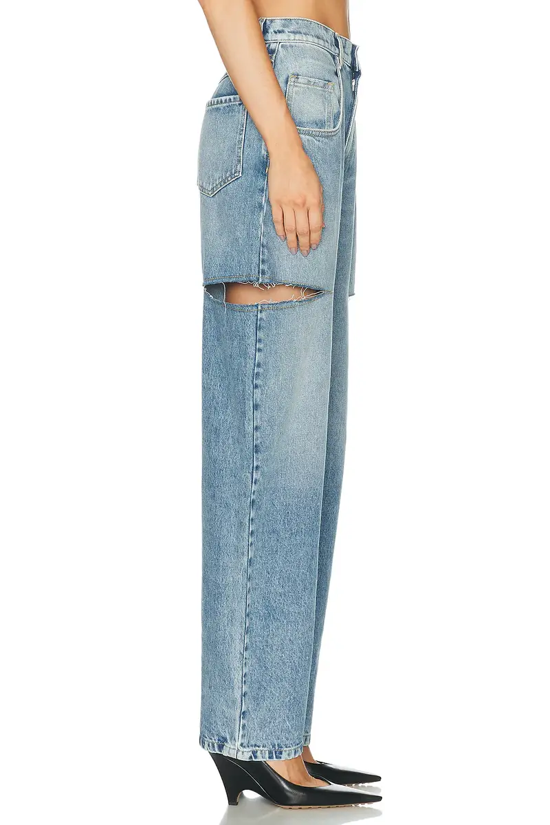Maison Margiela Cut Out Barrel Leg | Thumbnail 3