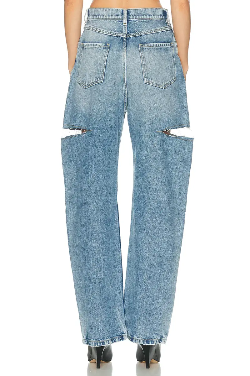 Maison Margiela Cut Out Barrel Leg | Thumbnail 4
