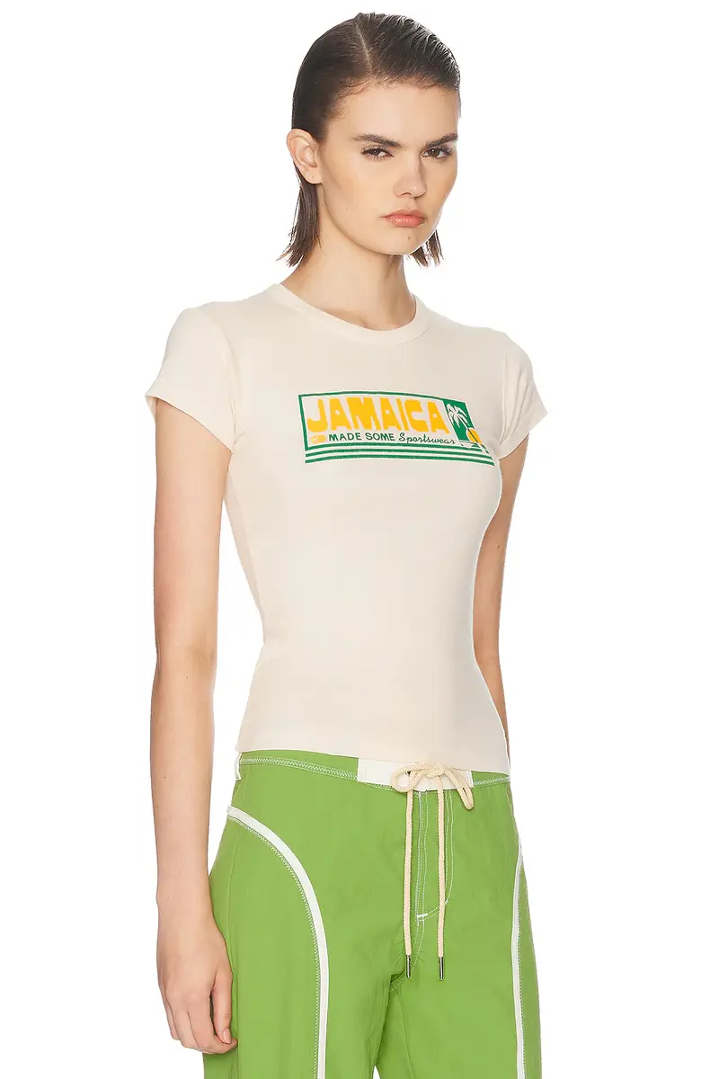 Made Some Sportswear Jamaica Baby Tee | Thumbnail 2 Made Some Sportswear Jamaica Baby Tee | Thumbnail 2