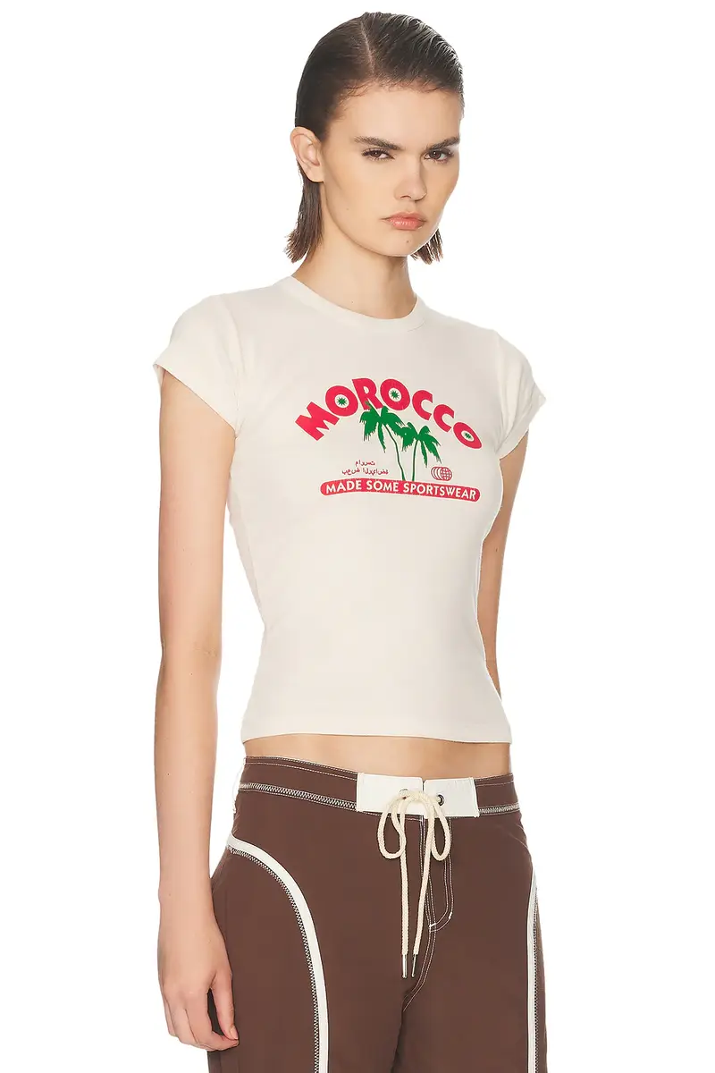 Made Some Sportswear Morocco Baby Tee | Thumbnail 2 Made Some Sportswear Morocco Baby Tee | Thumbnail 2