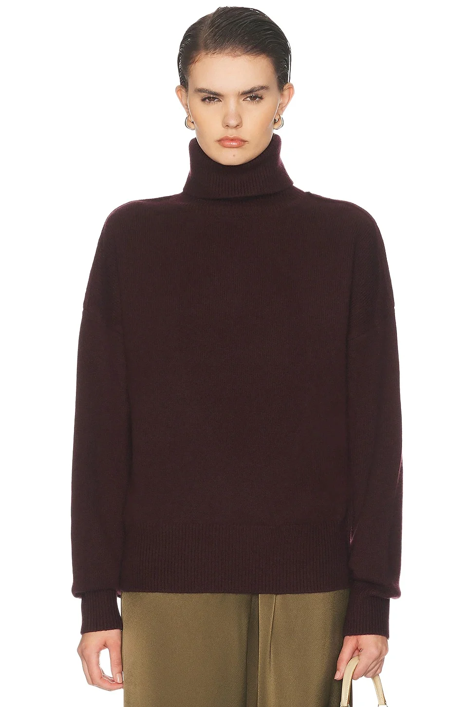NICHOLAS Esme Lambswool Rollneck Sweater