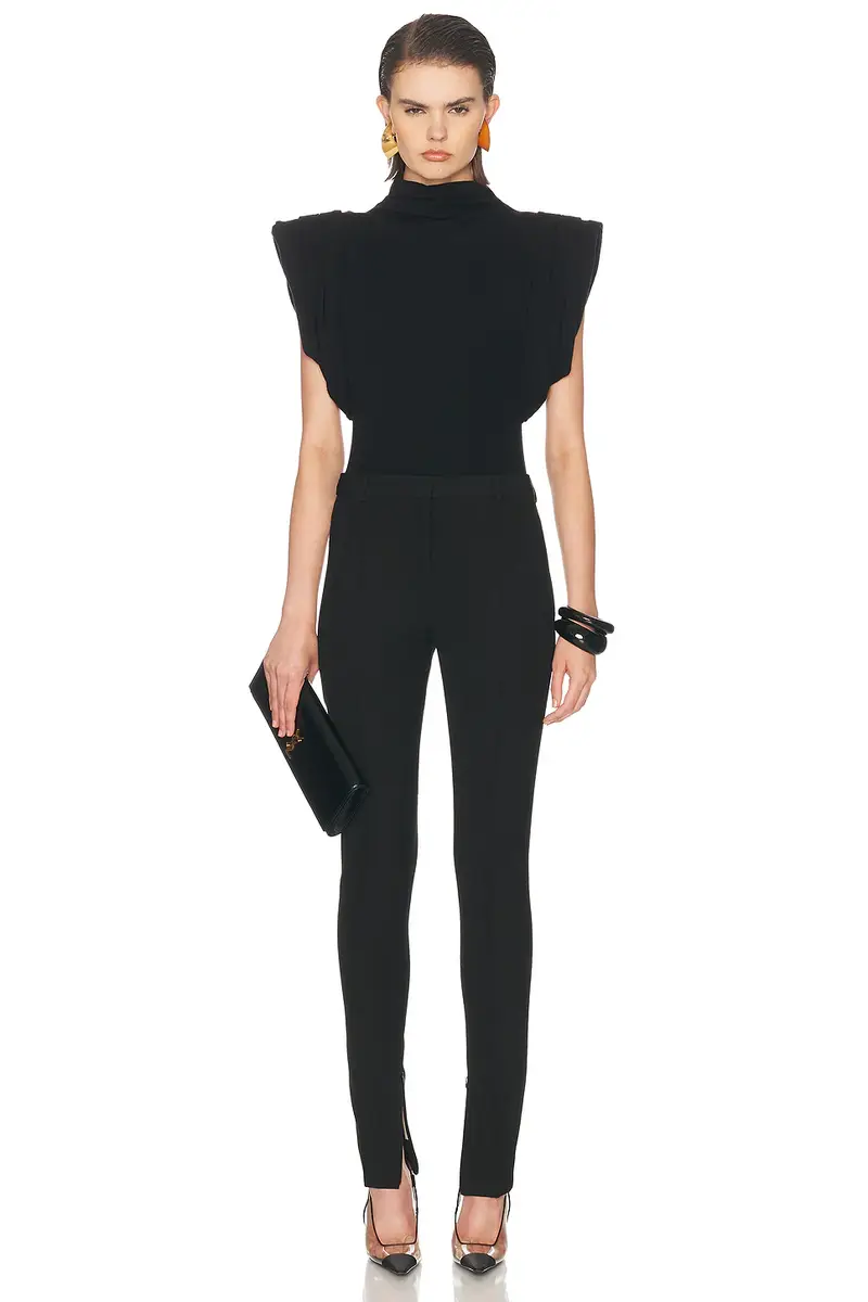 Mugler Draped Sleeveless Top | Thumbnail 4 Mugler Draped Sleeveless Top | Thumbnail 4