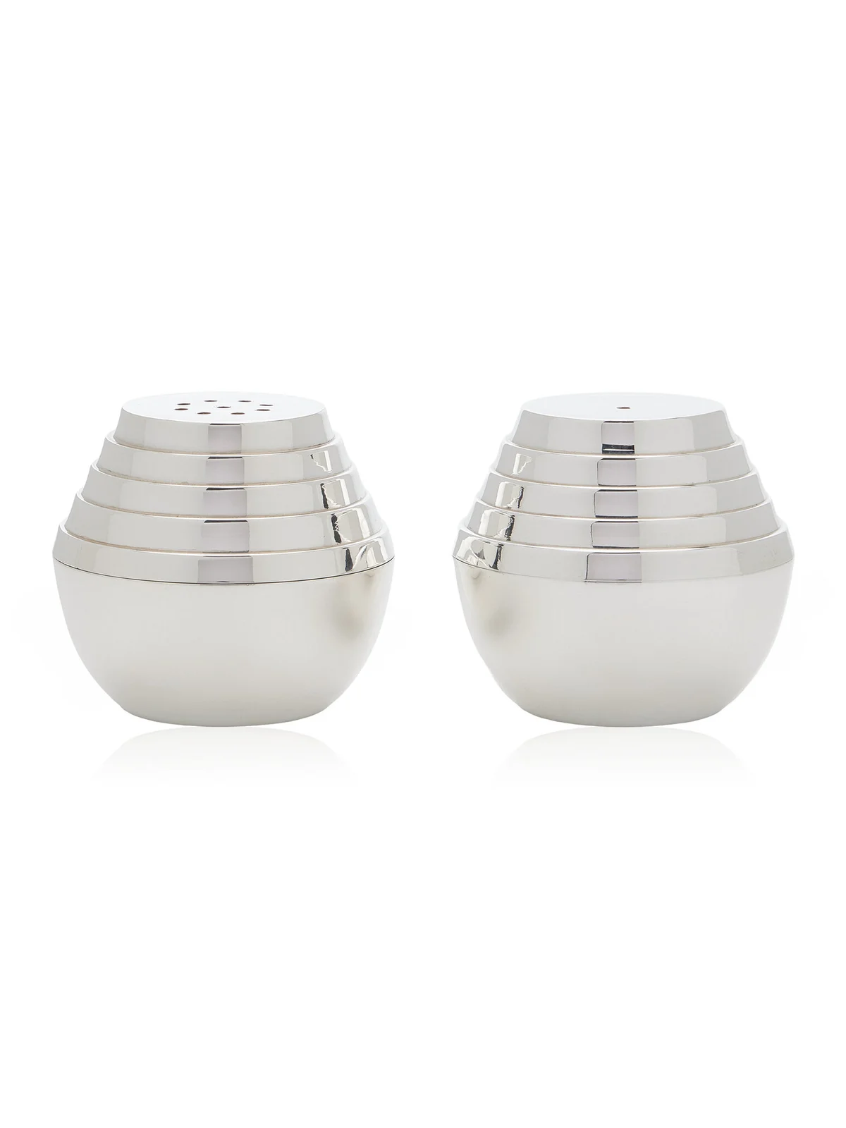 Moda Domus Silver-Plated Salt & Pepper Shaker Set