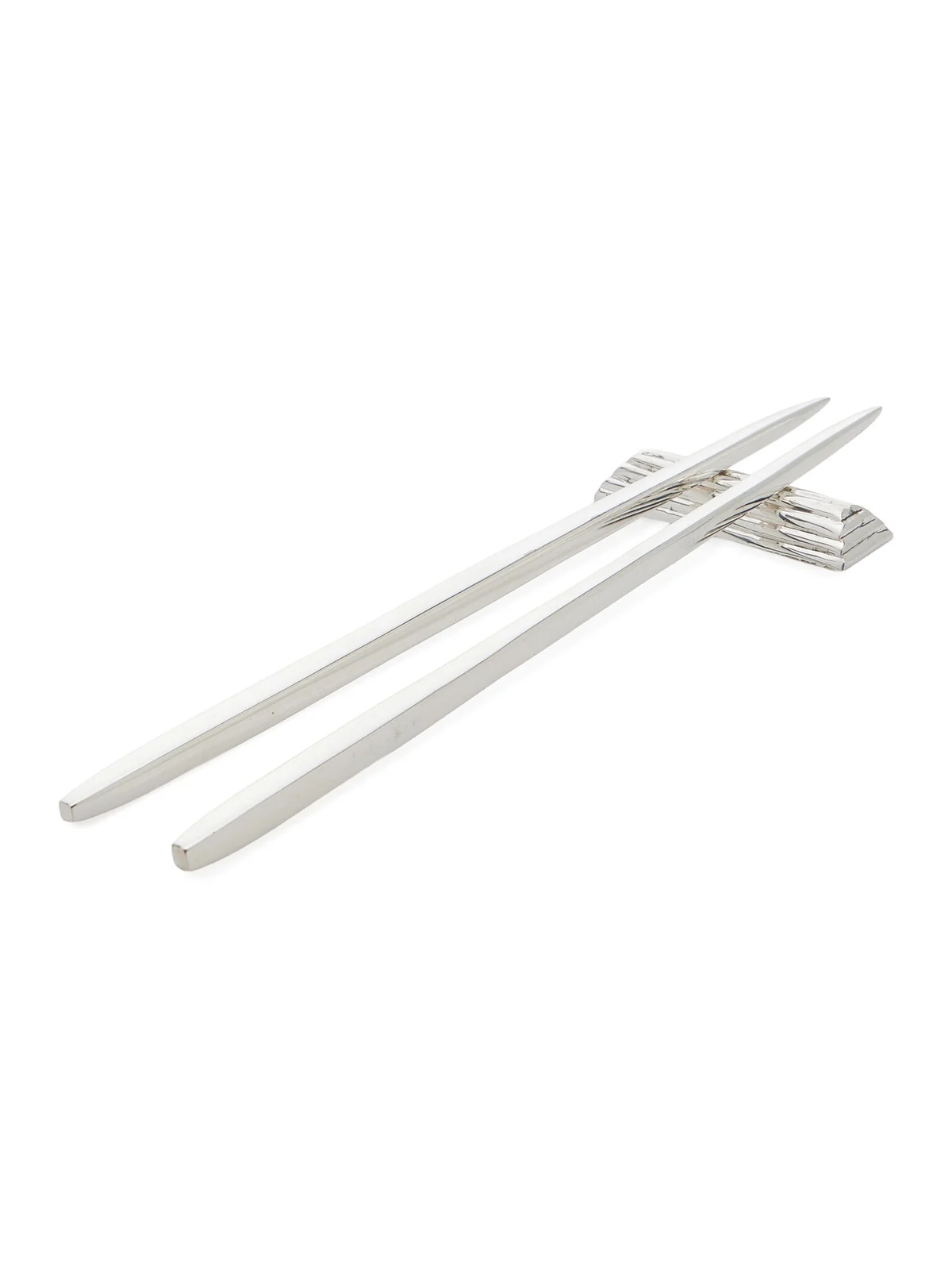 Moda Domus Silver-Plated Chopsticks & Rest