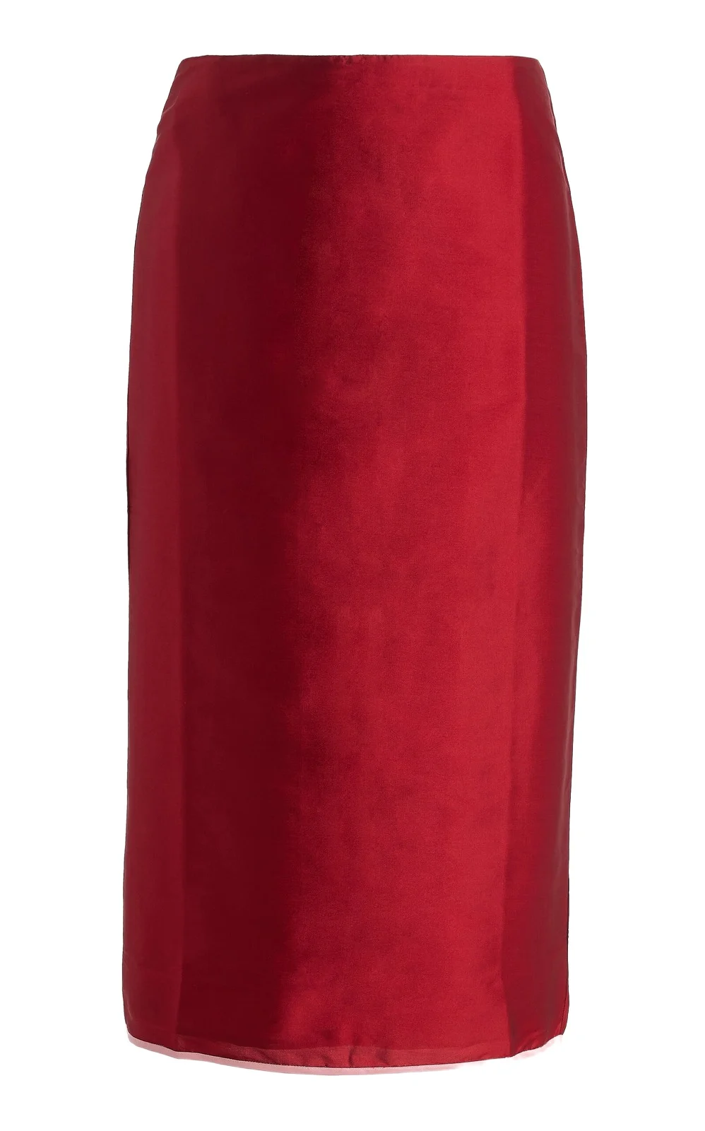 Exclusive Celeste Taffeta Midi Skirt