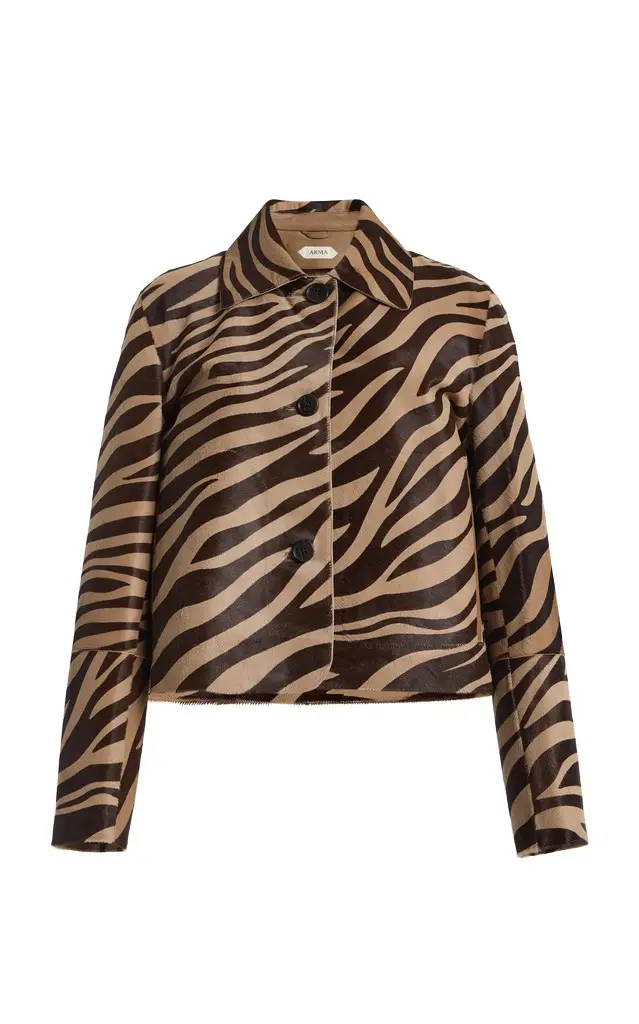 Emy Cavallino Leather Jacket Emy Cavallino Leather Jacket