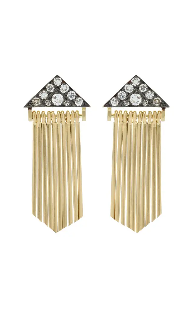 Sylva & Cie Sima 2.0 18K Yellow Gold Diamond Earrings