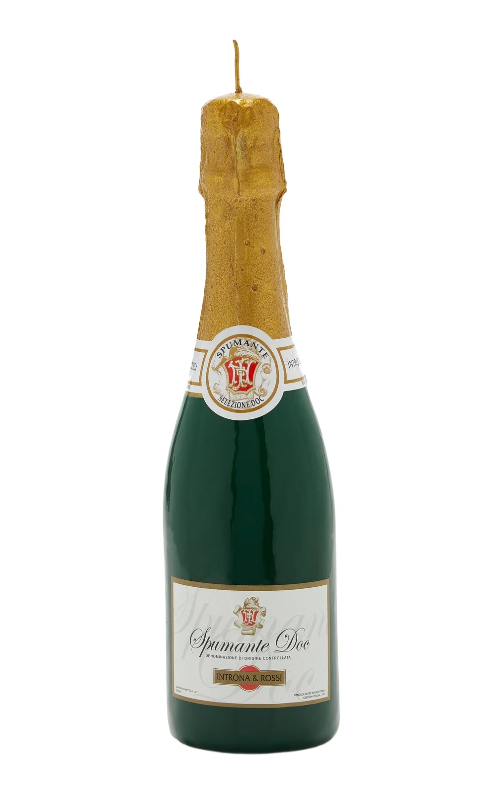 Moda Domus Champagne Bottle Wax Candle