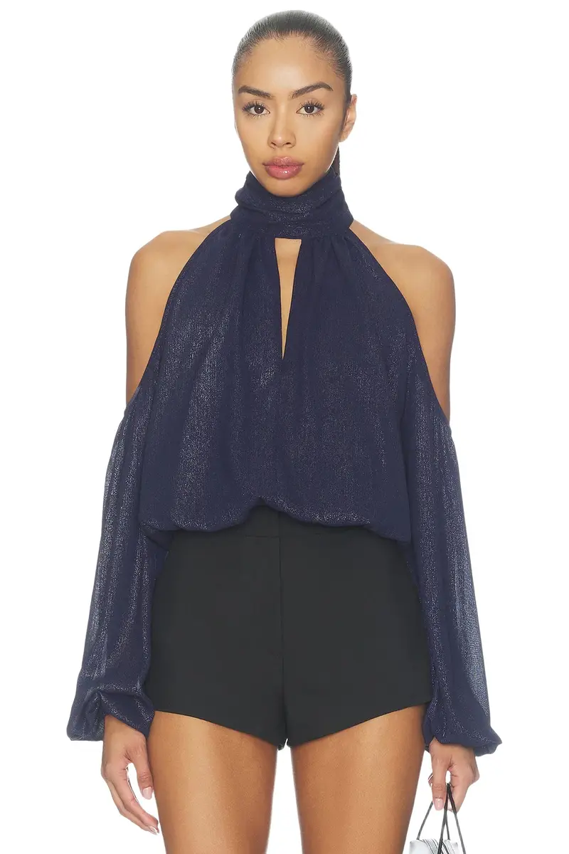 MORE TO COME Araya Cold Shoulder Top